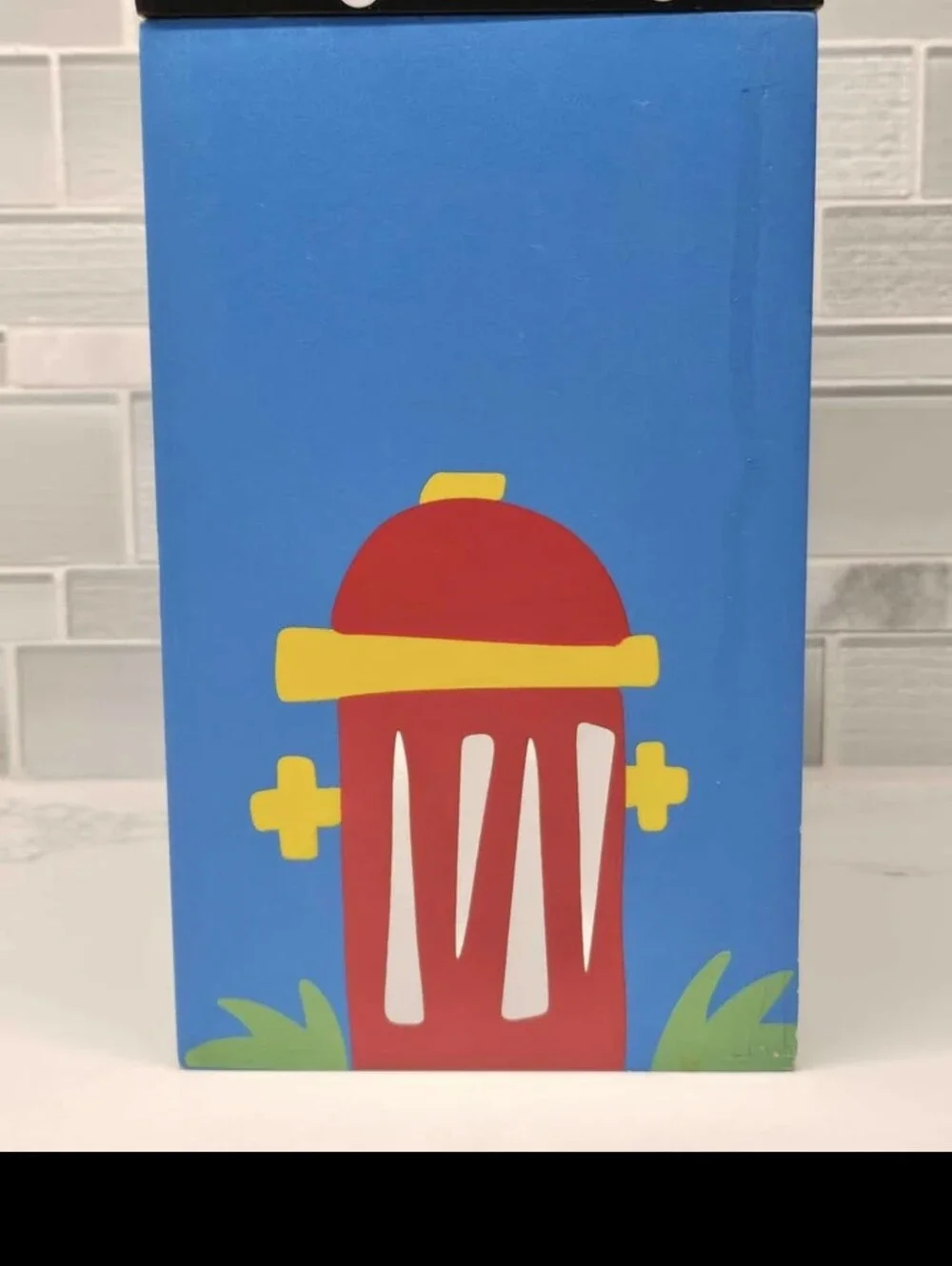 Hand Painted Wood Dog Treat Box By Artist Tatutina For Up Country